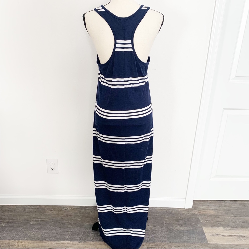 Gap maxi dress racerback stripes medium - Picture 2 of 7